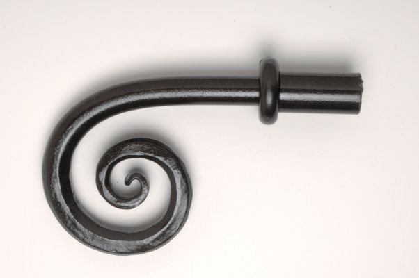 Finial, Scroll, Large